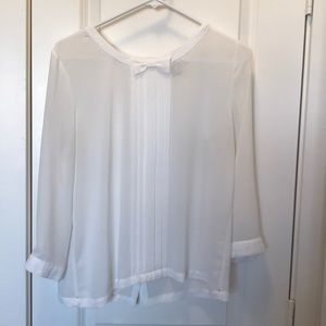 Forever 21 Tuxedo Blouse
